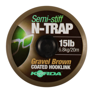 Korda N-Trap Semi Stiff 20lb Gravel Brown