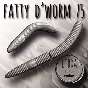 Libra Lures Fatty D'Worm 75