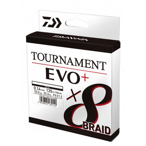 Daiwa Tournament x8 Braid Evo+ biela 135m