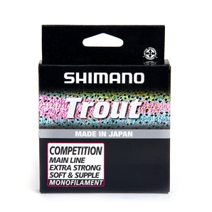 Trout Competition Mono Red 150m 0,16mm 2.16kg