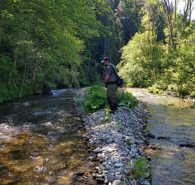 Lov pstruhov na potokoch a malých riekach