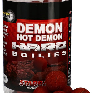 Starbaits Hot Demon Hard Boilies 200g