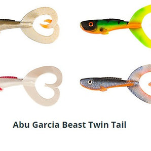 Abu Garcia gumená nástraha Beast Twin Tail