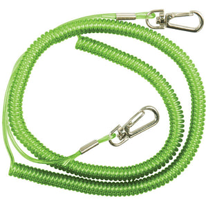 DAM Safety Coil Cord with Snap Locks 90-250cm