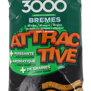 Krmivo Sensas 3000 Attractive Bremes (pleskáč) 1kg