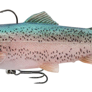 Savage Gear 3D Rattle Trout shad Clear Rainbow Trout 17cm 90g