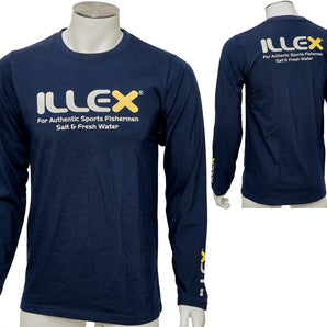 Tričko Illex Long Sleeved Navy Blue XL