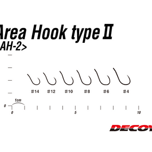 Háčik DECOY Area Hook Type II veľ. 4 8ks